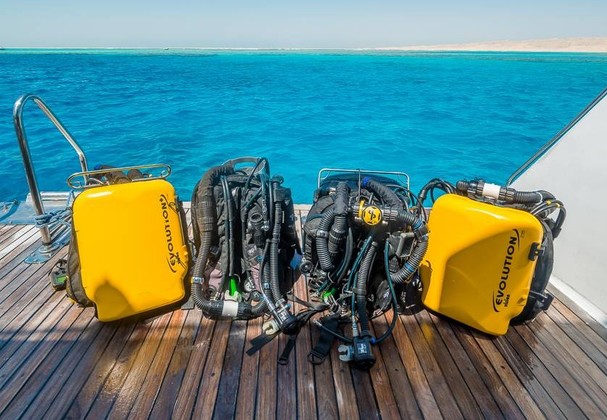 Egypte Croisière RECYCLEURS Aldo FERRUCCI Atlantis Réserve Australe